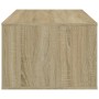 Mesa de centro madera contrachapada roble Sonoma 100x50,5x35 cm de vidaXL, Mesas de centro - Ref: Foro24-816539, Precio: 66,4...