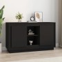 Aparador de madera contrachapada negro 102x35x60 cm de vidaXL, Aparadores - Ref: Foro24-831878, Precio: 95,80 €, Descuento: %