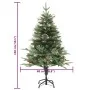 Árbol de Navidad con LED y piñas verde PVC y PE 150 cm de vidaXL, Arboles de navidad - Ref: Foro24-344288, Precio: 89,90 €, D...