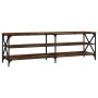 Mueble de TV madera contrachapada roble ahumado 160x40x50 cm de vidaXL, Muebles TV - Ref: Foro24-826731, Precio: 83,76 €, Des...