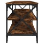 Mueble de TV madera contrachapada roble ahumado 160x40x50 cm de vidaXL, Muebles TV - Ref: Foro24-826731, Precio: 83,76 €, Des...
