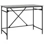 Escritorio hierro madera contrachapada gris Sonoma 100x50x75 cm de vidaXL, Escritorios - Ref: Foro24-826722, Precio: 95,59 €,...