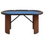 Mesa de póquer para 10 jugadores azul 160x80x75 cm de vidaXL, Mesas de juego y de póquer - Ref: Foro24-80409, Precio: 178,03 ...