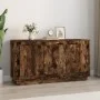 Aparador madera contrachapada roble ahumado 102x35x55 cm de vidaXL, Aparadores - Ref: Foro24-831890, Precio: 95,80 €, Descuen...
