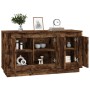 Aparador madera contrachapada roble ahumado 102x35x55 cm de vidaXL, Aparadores - Ref: Foro24-831890, Precio: 90,24 €, Descuen...