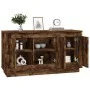 Aparador madera contrachapada roble ahumado 102x35x55 cm de vidaXL, Aparadores - Ref: Foro24-831890, Precio: 95,80 €, Descuen...