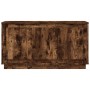Aparador madera contrachapada roble ahumado 102x35x55 cm de vidaXL, Aparadores - Ref: Foro24-831890, Precio: 90,24 €, Descuen...
