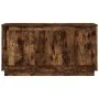 Aparador madera contrachapada roble ahumado 102x35x55 cm de vidaXL, Aparadores - Ref: Foro24-831890, Precio: 95,80 €, Descuen...