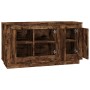Aparador madera contrachapada roble ahumado 102x35x55 cm de vidaXL, Aparadores - Ref: Foro24-831890, Precio: 90,24 €, Descuen...