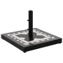 Base de sombrilla cuadrada negro y blanco 12 kg de vidaXL, Bases para sombrillas - Ref: Foro24-362224, Precio: 73,01 €, Descu...