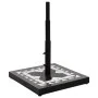 Base de sombrilla cuadrada negro y blanco 12 kg de vidaXL, Bases para sombrillas - Ref: Foro24-362224, Precio: 73,01 €, Descu...