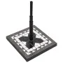Base de sombrilla cuadrada negro y blanco 12 kg de vidaXL, Bases para sombrillas - Ref: Foro24-362224, Precio: 73,01 €, Descu...