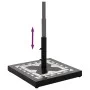 Base de sombrilla cuadrada negro y blanco 12 kg de vidaXL, Bases para sombrillas - Ref: Foro24-362224, Precio: 73,01 €, Descu...