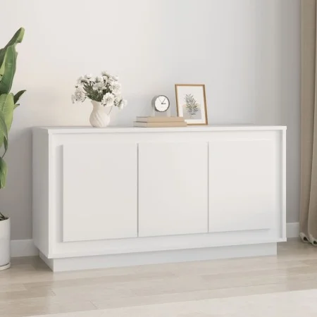 Sperrholz Sideboard weiß 102x35x55 cm von vidaXL, Sideboards - Ref: Foro24-831885, Preis: 113,80 €, Rabatt: %