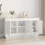 Aparador madera contrachapada blanco 102x35x55 cm de vidaXL, Aparadores - Ref: Foro24-831885, Precio: 106,31 €, Descuento: %