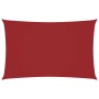 Toldo de vela rectangular tela Oxford rojo 2,5x5 m en Sombrillas | Comprar online en Foru.es