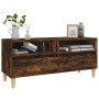 Mueble de TV madera contrachapada roble ahumado 100x34,5x44,5cm de vidaXL, Muebles TV - Ref: Foro24-831898, Precio: 67,08 €, ...
