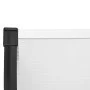 Black and transparent polycarbonate door canopy 396x90 cm by vidaXL, Awnings - Ref: Foro24-153689, Price: 134,50 €, Discount: %
