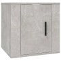 Mueble para TV de pared gris hormigón 40x34,5x40 cm de vidaXL, Muebles TV - Ref: Foro24-816648, Precio: 26,46 €, Descuento: %