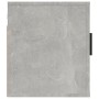 Mueble para TV de pared gris hormigón 40x34,5x40 cm de vidaXL, Muebles TV - Ref: Foro24-816648, Precio: 26,46 €, Descuento: %