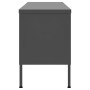 Mueble para TV de acero gris antracita 105x35x50 cm en Muebles TV | Comprar online en Foru.es