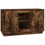 Aparador madera contrachapada color roble ahumado 102x35x60 cm de vidaXL, Aparadores - Ref: Foro24-831882, Precio: 88,05 €, D...