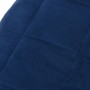 Manta con peso tela azul 220x230 cm 15 kg de vidaXL, Mantas - Ref: Foro24-3154863, Precio: 83,82 €, Descuento: %