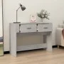 Mesa consola de madera contrachapada gris hormigón 100x39x75 cm de vidaXL, Mesas - Ref: Foro24-816780, Precio: 64,18 €, Descu...