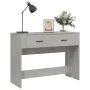 Mesa consola de madera contrachapada gris hormigón 100x39x75 cm de vidaXL, Mesas - Ref: Foro24-816780, Precio: 64,18 €, Descu...