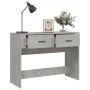 Concrete gray plywood console table 100x39x75 cm by vidaXL, Tables - Ref: Foro24-816780, Price: 64,18 €, Discount: %