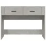 Mesa consola de madera contrachapada gris hormigón 100x39x75 cm de vidaXL, Mesas - Ref: Foro24-816780, Precio: 64,18 €, Descu...