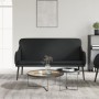 Banco de cuero sintético negro 110x76x80 cm de vidaXL, Bancos - Ref: Foro24-351430, Precio: 156,19 €, Descuento: %