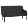 Banco de cuero sintético negro 110x76x80 cm de vidaXL, Bancos - Ref: Foro24-351430, Precio: 156,19 €, Descuento: %