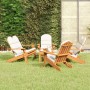 Juego de muebles de jardín Adirondack 5 piezas madera acacia de vidaXL, Conjuntos de jardín - Ref: Foro24-3152137, Precio: 68...