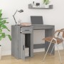 Escritorio de madera contrachapada gris Sonoma 100x49x75 cm de vidaXL, Escritorios - Ref: Foro24-816790, Precio: 97,49 €, Des...