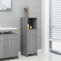 Armario de baño madera contrachapada gris Sonoma 30x30x95 cm de vidaXL, Muebles de baño - Ref: Foro24-825838, Precio: 41,66 €...