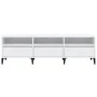 Mueble de TV madera contrachapada blanco 150x30x44,5 cm de vidaXL, Muebles TV - Ref: Foro24-831917, Precio: 78,15 €, Descuent...