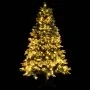 Árbol de Navidad con LED y piñas verde PVC y PE 225 cm de vidaXL, Arboles de navidad - Ref: Foro24-344298, Precio: 194,77 €, ...