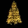Árbol de Navidad con LED y piñas verde PVC y PE 225 cm de vidaXL, Arboles de navidad - Ref: Foro24-344298, Precio: 196,81 €, ...