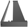 Estante para pared de ducha aluminio negro 115 cm de vidaXL, Accesorios para el baño - Ref: Foro24-153618, Precio: 59,86 €, D...