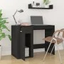 Escritorio de madera contrachapada negro 100x49x75 cm de vidaXL, Escritorios - Ref: Foro24-816785, Precio: 87,47 €, Descuento: %