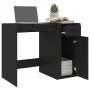 Escritorio de madera contrachapada negro 100x49x75 cm de vidaXL, Escritorios - Ref: Foro24-816785, Precio: 87,47 €, Descuento: %