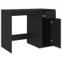 Escritorio de madera contrachapada negro 100x49x75 cm de vidaXL, Escritorios - Ref: Foro24-816785, Precio: 87,47 €, Descuento: %