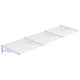 Marquesina puerta policarbonato gris y transparente 297,5x90cm de vidaXL, Toldos - Ref: Foro24-153694, Precio: 94,91 €, Descu...