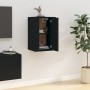Mueble para TV de pared negro 40x34,5x60 cm de vidaXL, Muebles TV - Ref: Foro24-816658, Precio: 36,69 €, Descuento: %