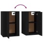 Mueble para TV de pared negro 40x34,5x60 cm de vidaXL, Muebles TV - Ref: Foro24-816658, Precio: 36,69 €, Descuento: %