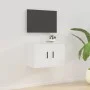 Mueble para TV de pared blanco 57x34,5x40 cm de vidaXL, Muebles TV - Ref: Foro24-816616, Precio: 35,89 €, Descuento: %
