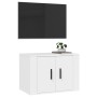 Mueble para TV de pared blanco 57x34,5x40 cm de vidaXL, Muebles TV - Ref: Foro24-816616, Precio: 36,17 €, Descuento: %