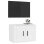 Mueble para TV de pared blanco 57x34,5x40 cm de vidaXL, Muebles TV - Ref: Foro24-816616, Precio: 35,89 €, Descuento: %