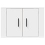Mueble para TV de pared blanco 57x34,5x40 cm de vidaXL, Muebles TV - Ref: Foro24-816616, Precio: 36,17 €, Descuento: %